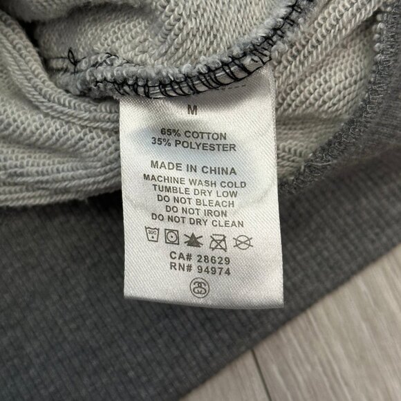 Undefeated UNDFTD Out Runner Men's Black/Gray Two-Tone Hoodie - Size Medium - Picture 8 of 10